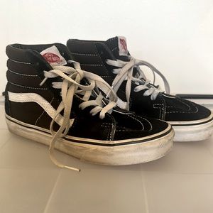 Black High Top Vans